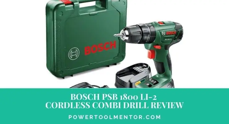 Bosch PSB 1800 LI-2 Cordless Combi Drill Review 2